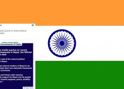 प्रतिनिधि सभा विघटन भएको पाँच दिनपछि भारतले भन्यो, "नेपालको पछिल्लो राजनीतिक घटनाक्रम आन्तरिक मामिला" 